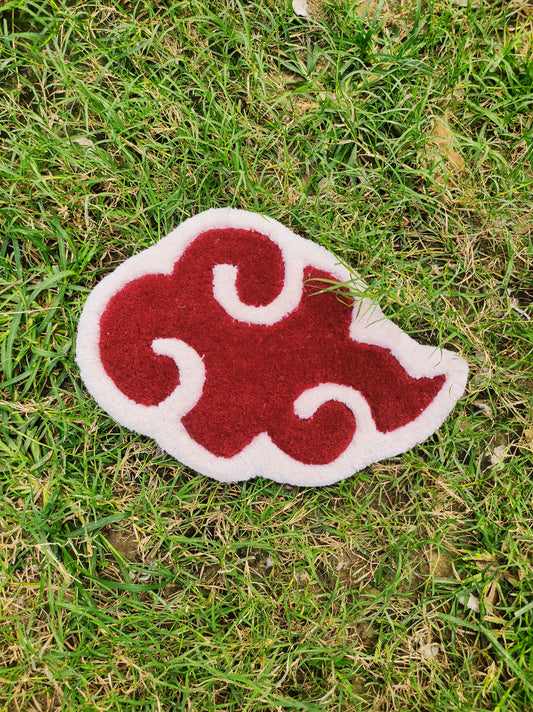 Authentic Akatsuki Cloud Emblem Patch - Naruto Anime Collectible