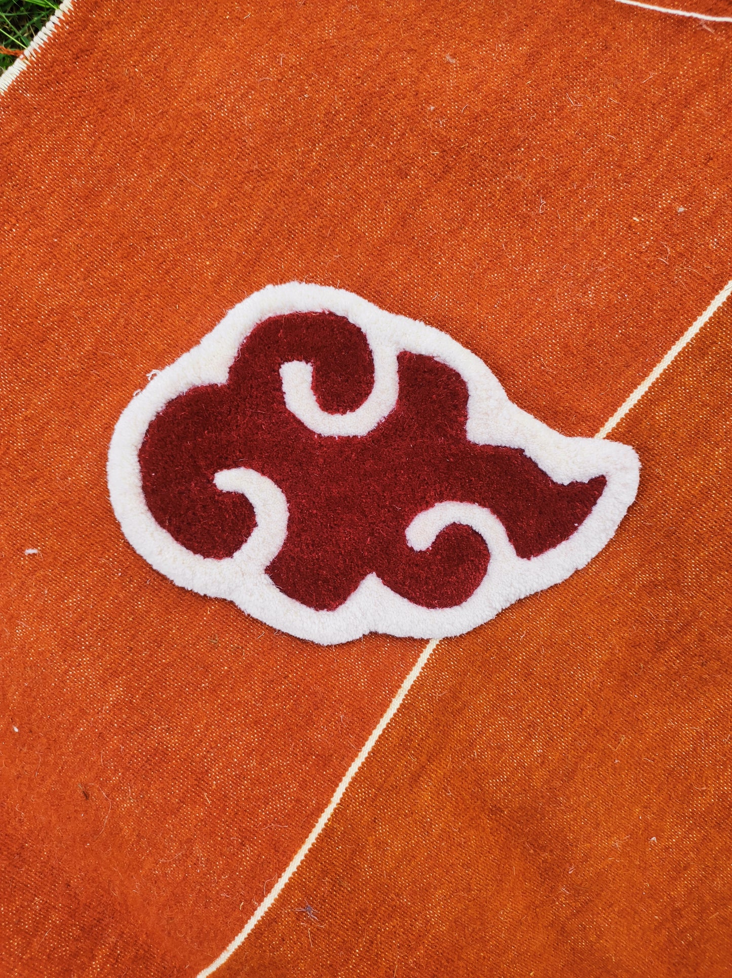 Authentic Akatsuki Cloud Emblem Patch - Naruto Anime Collectible