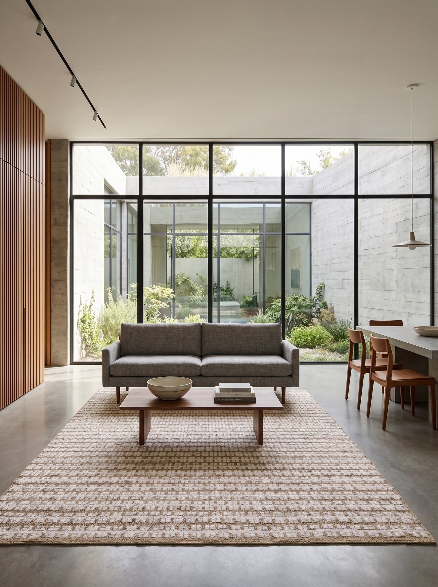 Sedona Striped Flatweave Rug | Eco-Friendly Jute & Soft Wool